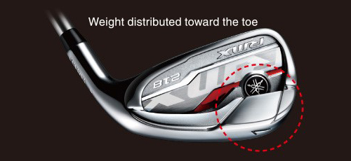 The Straight Flight Design increases the transverse moment of inertia